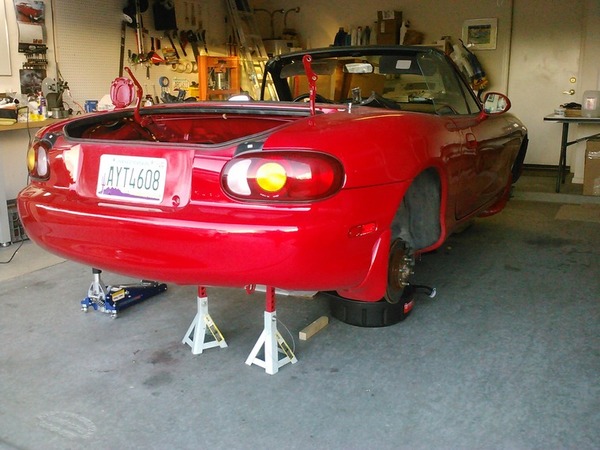 Mitchell's e-Converted Miata Roadster