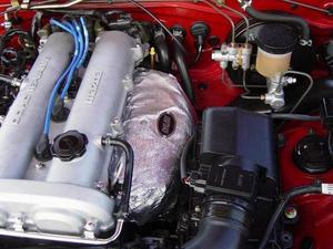 Miata Header Heatshield Blanket