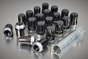 McGard Spline Drive 20 Lug Nuts and Tool Set Black
