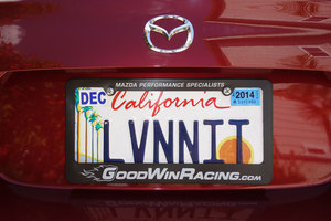Good-Win Racing License Plate Frame