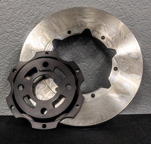 GWR RACE 11" 2-Piece Rotors - ND FRONT PAIR - Slotted
