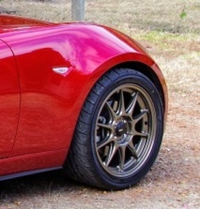 Konig Dekagram 17x8 4X100 ET45 Gloss Bronze