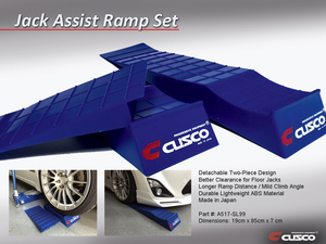 Cusco Jack-Assist Ramp Set