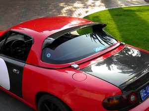 CarbonMiata Hardtop Spoiler - Carbon Fiber
