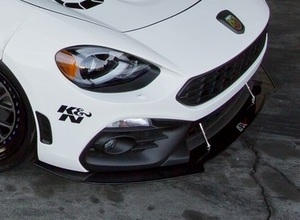 APR Carbon Fiber Front Splitter - Fiat 124