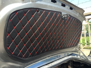 CarbonMiata Quilted Trunk Underliner (NC) - Black/Black