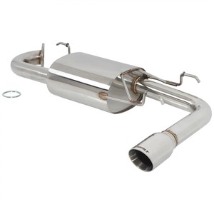 Stainless Steel Single Tip Muffler by Cobalt