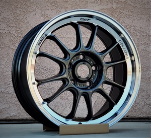 Konig Hypergram 17x8 5x114 +45 Metallic Carbon w/ Machined Lip