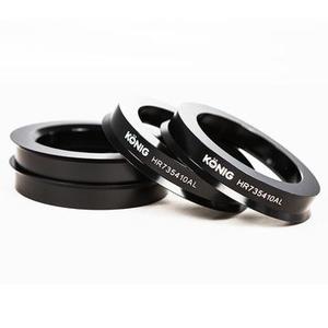 METAL Konig Hubcentric Rings size 73/56 fits Honda/Mini Cooper - SET OF FOUR