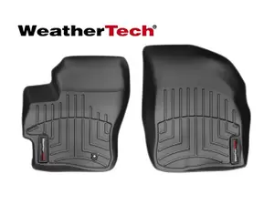 WeatherTech FloorLiners - Front Row - Black