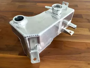 Fiat 124 Aluminum Coolant Expansion Tank