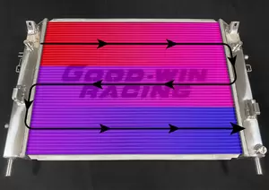 Goodwin Racing Triple-Pass MAXIMUM PERFORMANCE 42mm Radiator
