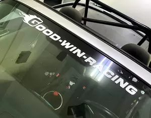Good-Win Racing Windshield Banner Decal - Die Cut