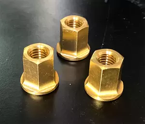 Race Spec Brass Exhaust Downpipe Nuts