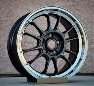 Konig Hypergram 17x8 5X114.3 +35 Metallic Carbon w/ Machined Lip
