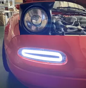 CarbonMiata LED Sequential NA Turn Signals - Clear