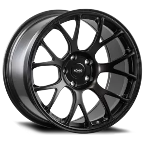 Konig FORGED F1M 17x9 4X100 ET45 Satin Black