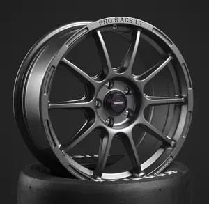 Team Dynamics Pro Race LT 17x7 4x100 +38 - Matte Gunmetal