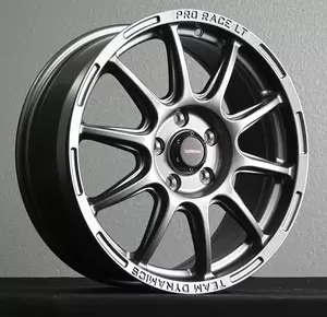 Team Dynamics Pro Race LT 17x8 4x100 +45 - Matte Gunmetal