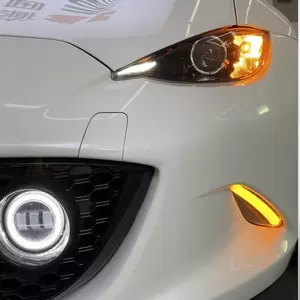 CarbonMiata LED Daytime Running Lights + Sequential Turn Signals