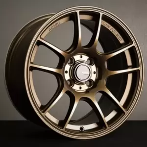 KONIG HELIOGRAM 16x8 4X100 ET38 MATTE BRONZE *KNURLED BEAD*