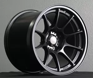 Konig Dekagram 15x11 4x100 ET20 Matte Black