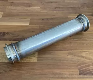 Replacement Straight Pipe Section for Fiat 124 System One