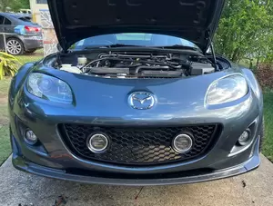 CarbonMiata Spyder Grille with Halo Lights - NC2