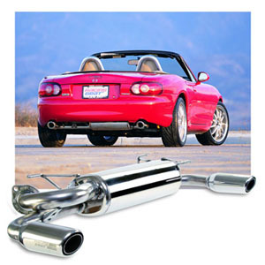 Racing Beat Dual Tip NA Miata Muffler 90-97