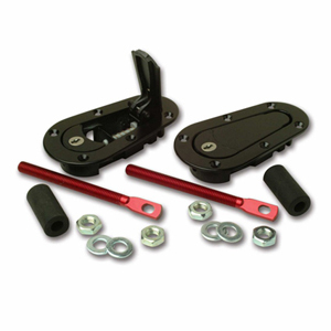 AeroCatch Hood Pins - Plus Flush Locking Black