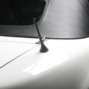 Raked Shorty Miata Antenna - Black   