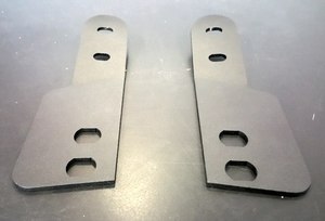 Blackbird Fabworx Steel NC Hardtop Brackets - FRONT