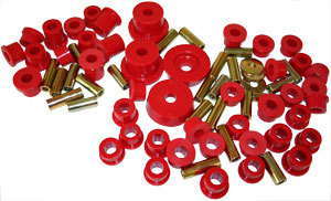 Complete Miata Prothane Urethane Bushing Kit - RED