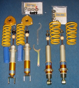 Ohlins FULL RACE DFV COILOVERS for RX8 - 13KG Front, 8kg Rear