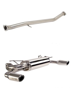 Racing Beat  Power Pulse Dual Sport Exhaust System COMBO 96-97