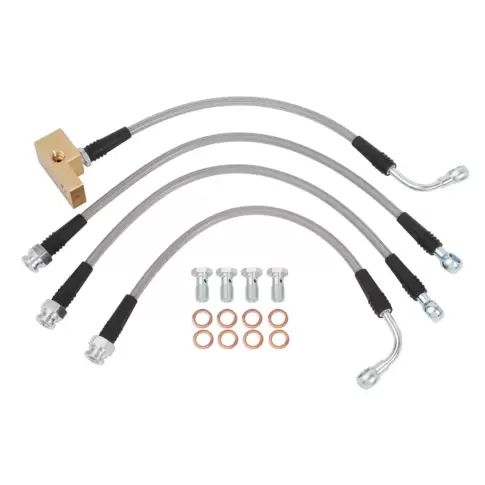 Techna-Fit MX5 NC Generation Miata Stainless Steel Brake Lines for MX5