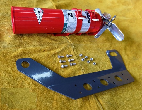 Blackbird Fabworx Fire Extinguisher Kit for Miata All